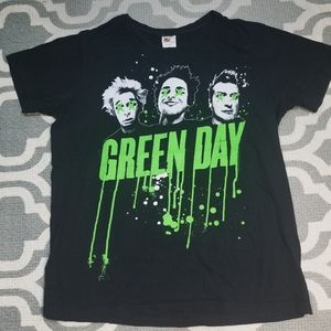Green Day Drips Running Green T-Shirt